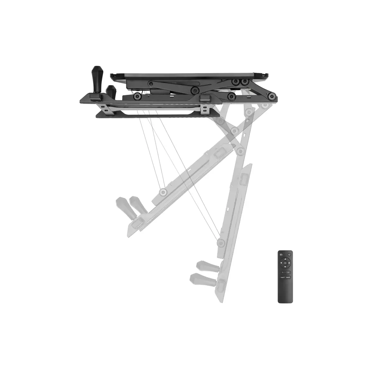 Motorizēts televizora griestu stiprinājums Equip 32"-70" Photo 5