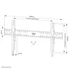 TV sienas stiprinājums Neomounts WL30S-850BL18 Photo 20