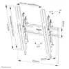TV sienas stiprinājums Neomounts WL35S-850BL14 Photo 20