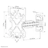 Крепление для телевизора Neomounts WL40S-840BL12 Photo 20