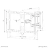 Крепление для телевизора Neomounts WL40S-850BL16 Photo 20