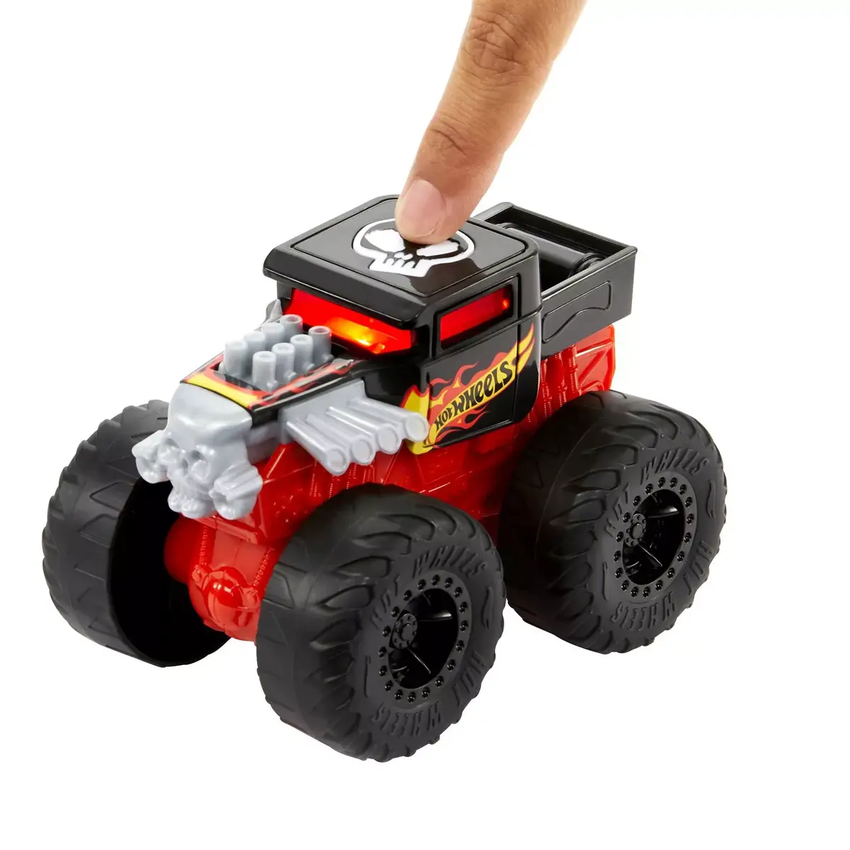 Hot Wheels Roarin' Wreckers Bone Shaker monster truck Photo 3