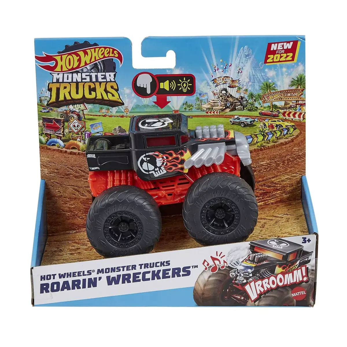 Hot Wheels Roarin' Wreckers Bone Shaker monster truck Photo 6