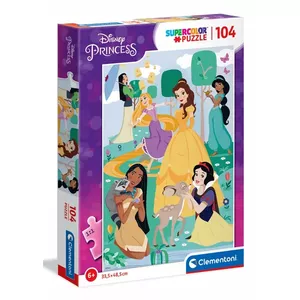 Пазл Clementoni Supercolor 25736 — 104 детали, мультфильмы Disney, 485×335 мм