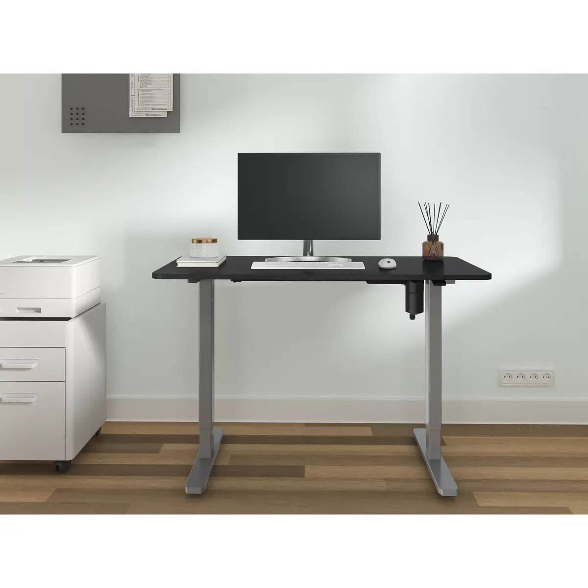 Elektriskais regulējamais galds Equip ERGO Pelēks Photo 8