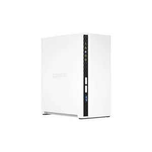 QNAP TS-233 сервер хранения / NAS сервер Mini Tower Подключение Ethernet Белый Cortex-A55