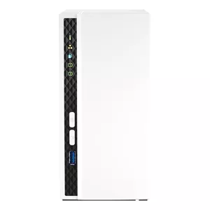 QNAP TS-233 datu uzglabāšanas serveris NAS Tower ARM Cortex-A55 2 GB 0 TB QNAP QTS Balts
