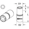Socket 1/2" drive KS Tools 918.1276 Photo 2