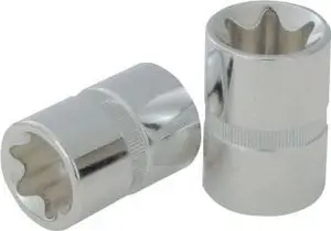 Socket 1/2" drive KS Tools 918.1276, 38 mm length, single socket head