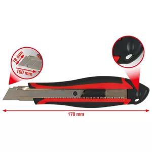 Utility knife KS Tools 907.2135 weight 81 g