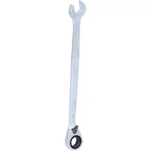 Combination wrench KS Tools 503.4914 — 14 mm, Cr‑V steel, 15° offset, 191 mm