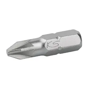 Screwdriver Bit KS Tools 911.5124 Pozidriv Nickel 30mm