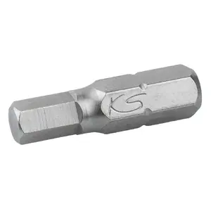 Screwdriver Bit KS Tools 911.5128 Hex 30mm Nickel