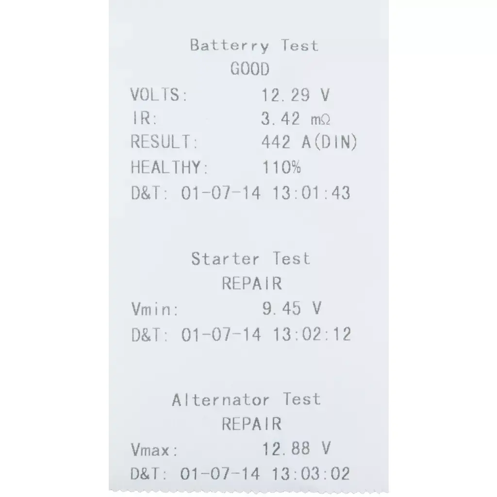Battery Tester KS Tools 550.1646 Photo 8