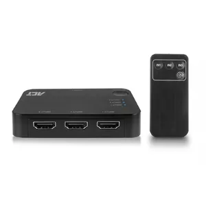 ACT 4K HDMI Switch 3x1 Black 60Hz 1920x1080 3840x2160