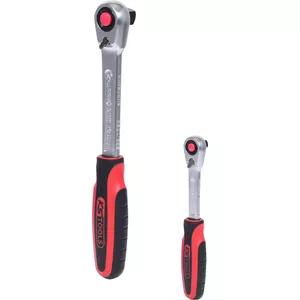 Reversible Ratchet Set ks tools SlimPOWER 2 pcs — 1/4" and 1/2" drive