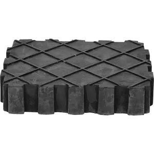 Rubber Pad ks tools 160.0391, universal support pad 155×125×35 mm