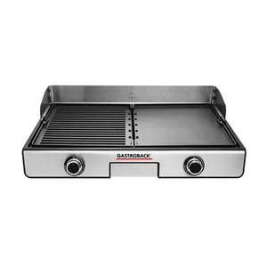 Контактный гриль Gastroback Design Plancha & BBQ 2000 Вт нержавеющая сталь