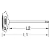 T-handle hex key KS Tools 158.5122 Photo 2