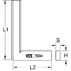 Carpenter's square KS Tools 300.0293 Photo 2