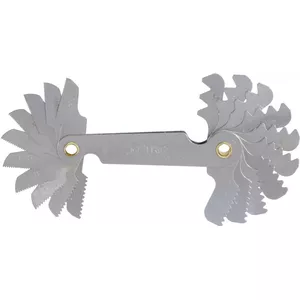 Thread gauge set ks tools 301.0090 — 22-piece set of screw thread measuring gauges