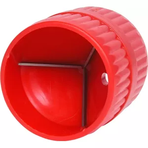 Deburring tool ks tools 105.2000 for plastic edges, usable on 3–42 mm diameters