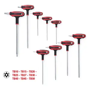 Набор L-Torx ключей KS Tools 151.8160 — 9 шт., хромованадиевая сталь, металлическая отделка