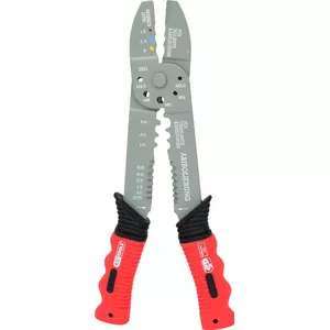 Crimping tool ks tools 115.1231, 220 mm – for insulated and non-insulated terminals