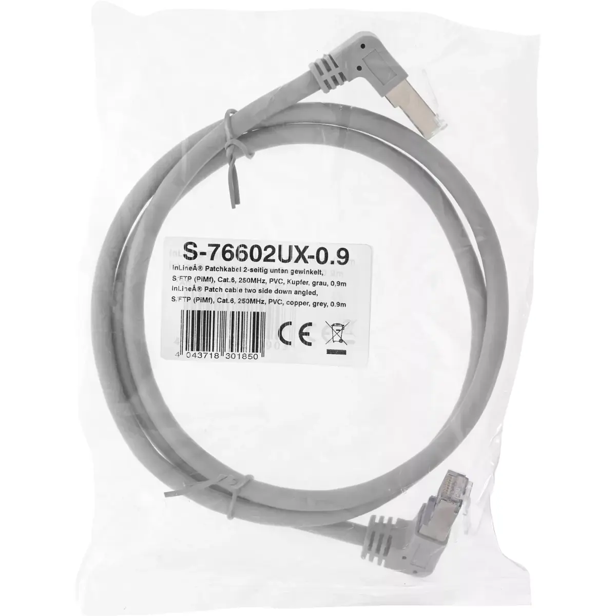 InLine Patch cable S/FTP Cat.6 1.1m Photo 2