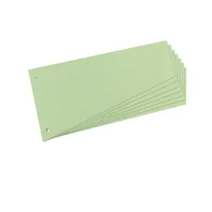 Divider Herlitz 10838225 Cardboard Green 100 pcs
