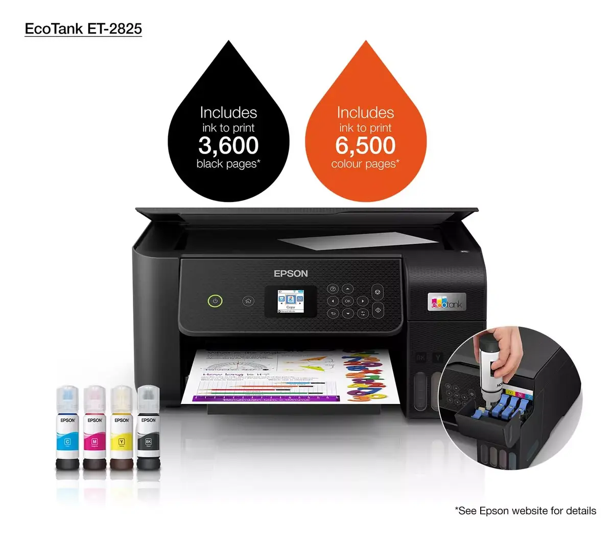 МФУ Epson EcoTank ET-2825 Photo 17