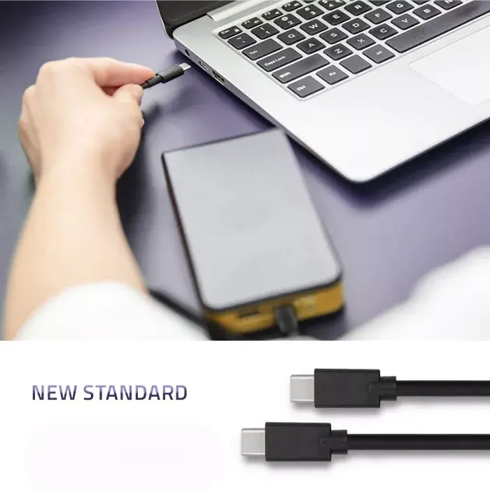 USB kabelis QOLTEC 52345 USB-C uz USB-C 2 m Photo 6