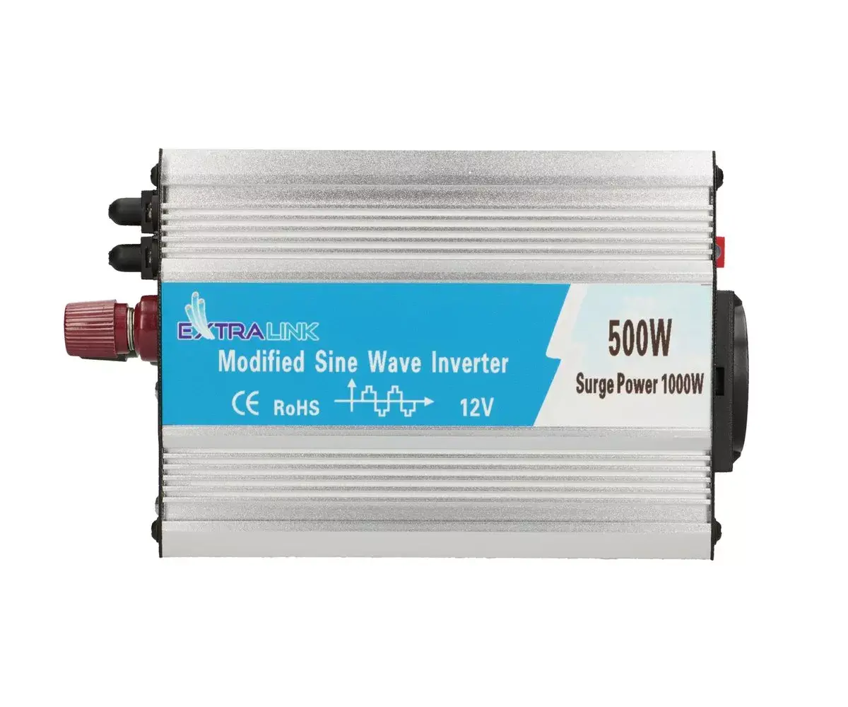 Car voltage converter Extralink OPIM-500W 12V 500W Photo 3