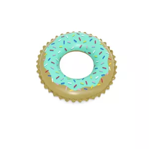 Inflatable Swimming Ring Bestway Sweet Donut Float 770 mm, grey/yellow