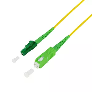 LogiLink Fibre Optic Cable 1m SC LC Yellow OS2 9µm FPSLS01