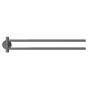 Towel holder/ring TESA 40582-00000-00 Wall-mounted Grey Width 456 mm Depth 50 mm Height 84 mm