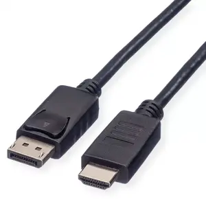 Cable ROLINE 11445780 1 m DisplayPort to HDMI Black