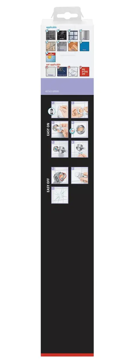 Towel holder TESA MOON BLACK Photo 3