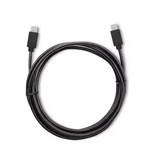 USB-C to USB-C cable QOLTEC 52347 — USB 2.0, 2.5 m, black