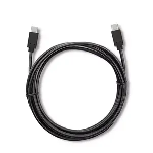 USB C to USB C cable QOLTEC 52351 — USB 3.2 Gen 1 (5 Gbit/s), 2 m, black
