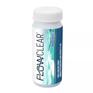 Bestway FLOWCLEAR Swim Doctor Pool & Spa Test Strips for Alkalinity, Free Chlorine and pH