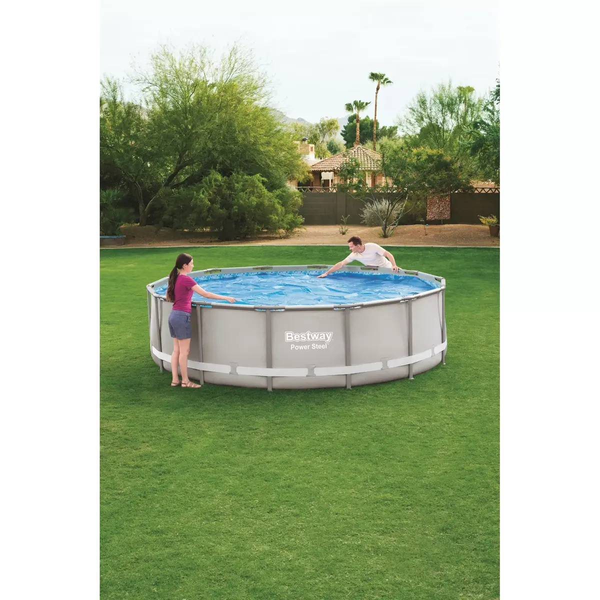 Bestway solar pool cover 4.27 m Photo 5