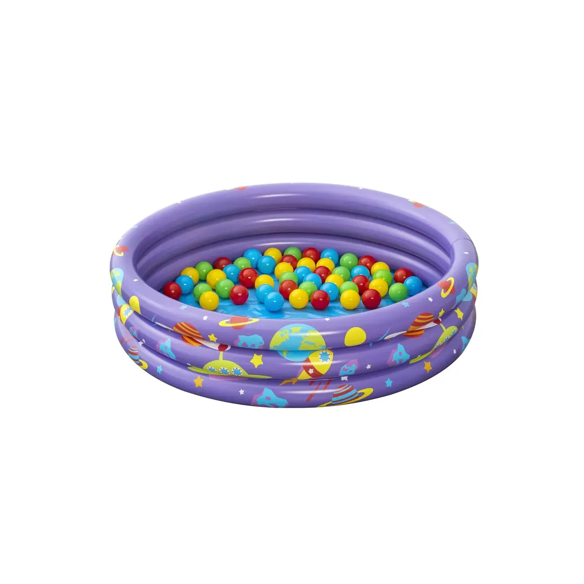 Bestway Intergalactic Surprise framed play pool with 50 balls Photo 2
