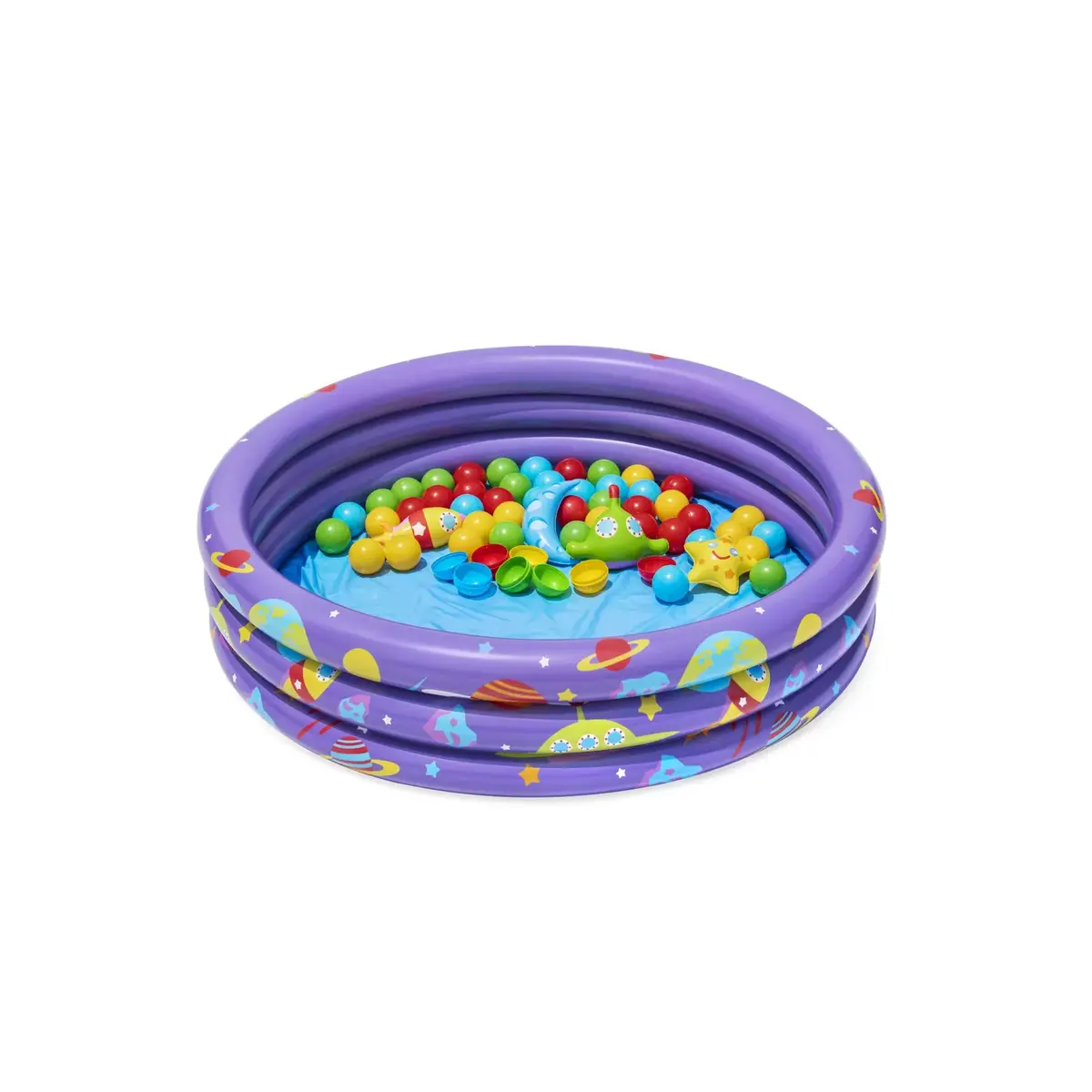 Bestway Intergalactic Surprise framed play pool with 50 balls Photo 9