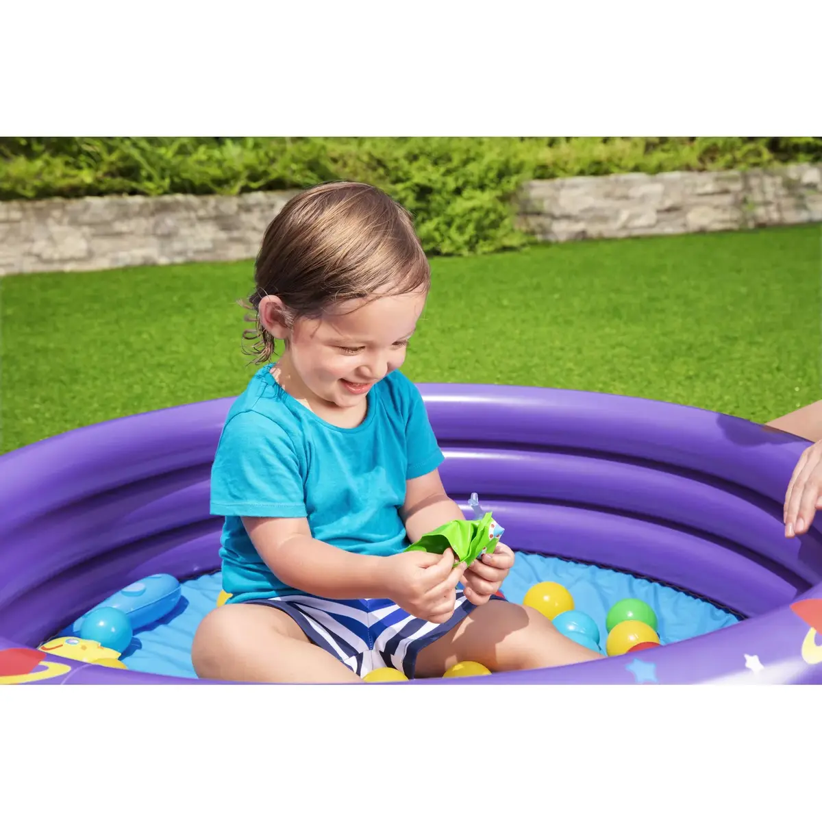 Bestway Intergalactic Surprise framed play pool with 50 balls Photo 29