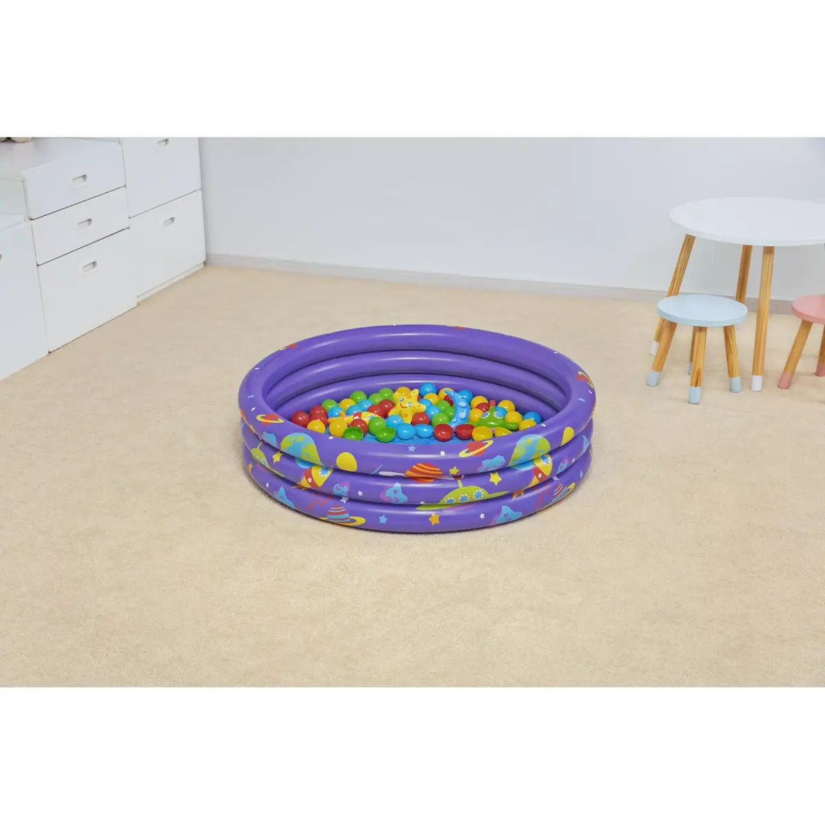 Bestway Intergalactic Surprise framed play pool with 50 balls Photo 31