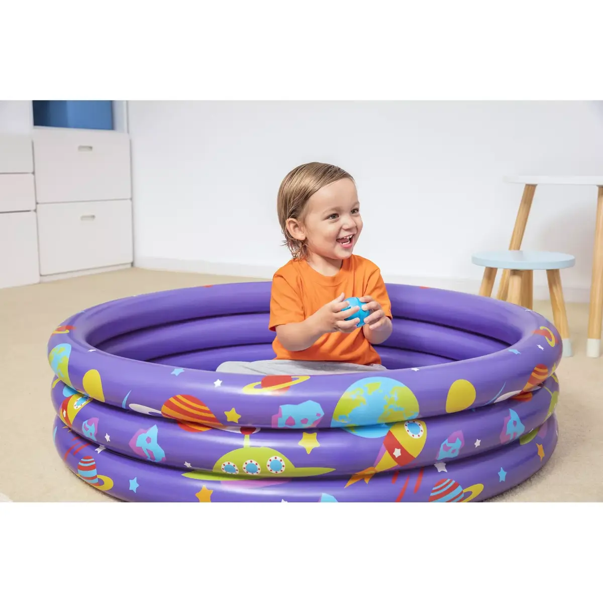 Bestway Intergalactic Surprise framed play pool with 50 balls Photo 33