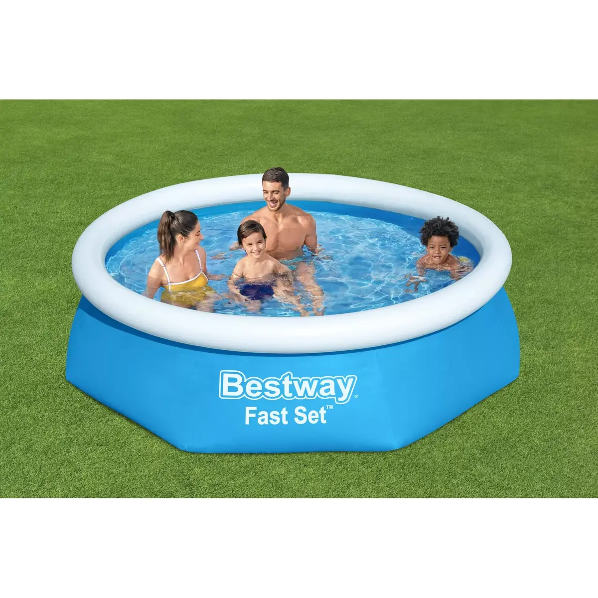 Bestway Fast Set apaļais piepūšamais baseins 2,44 m Photo 4