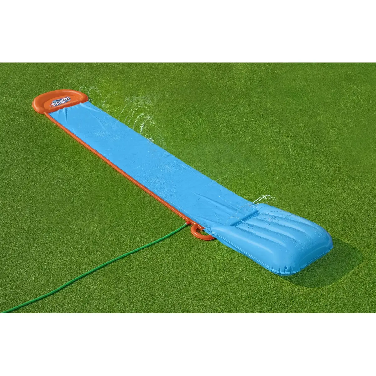 Садовый водный горка Bestway H2OGO! Tsunami Splash Ramp Single Slide Photo 9