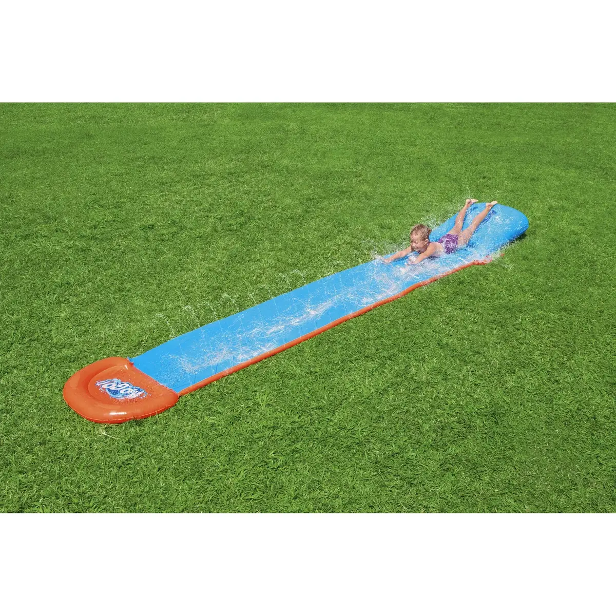 Садовый водный горка Bestway H2OGO! Tsunami Splash Ramp Single Slide Photo 18
